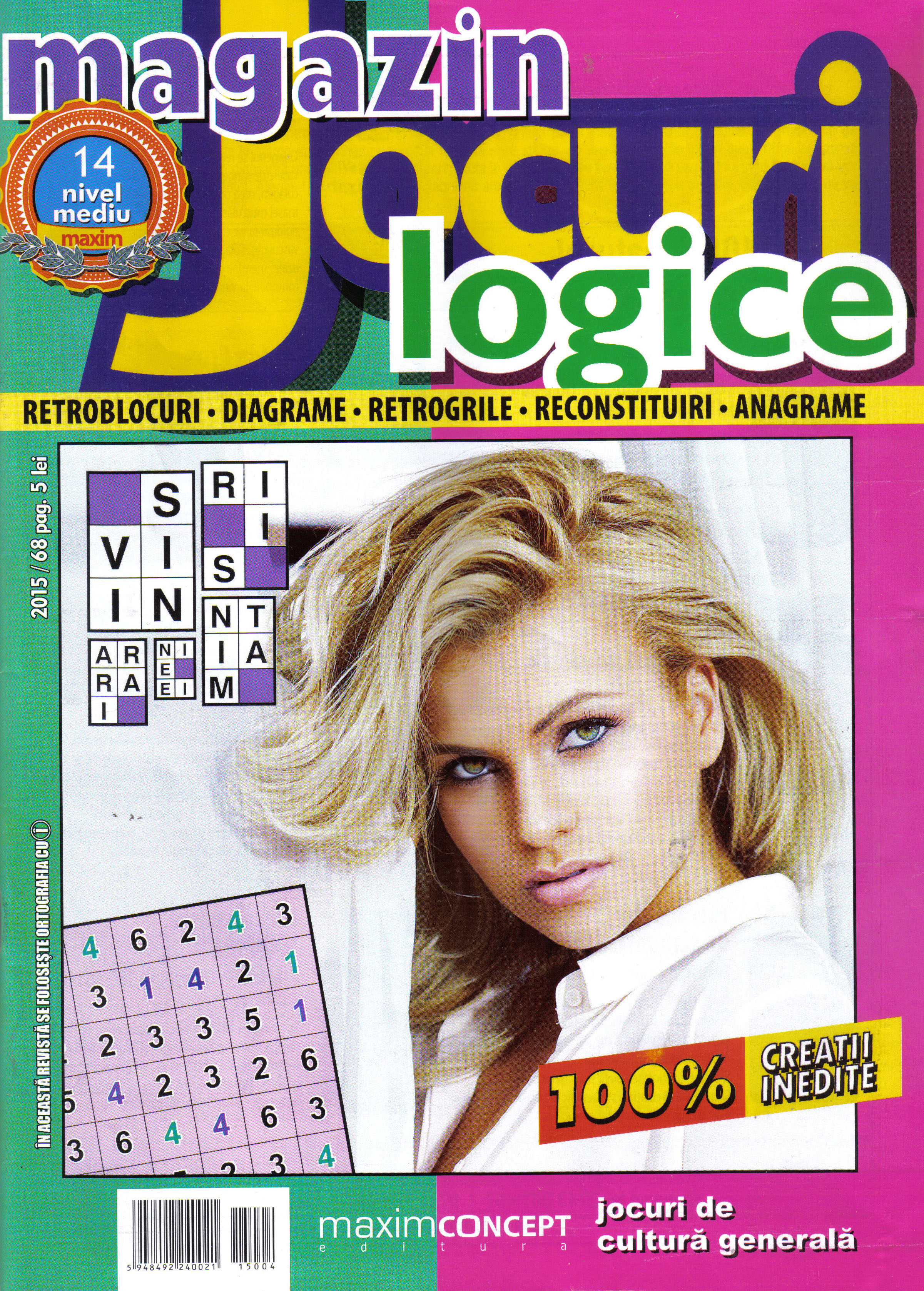 Magazin Jocuri Logice, aprilie 2015